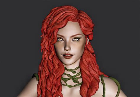 naked poison ivy|ArtStation .